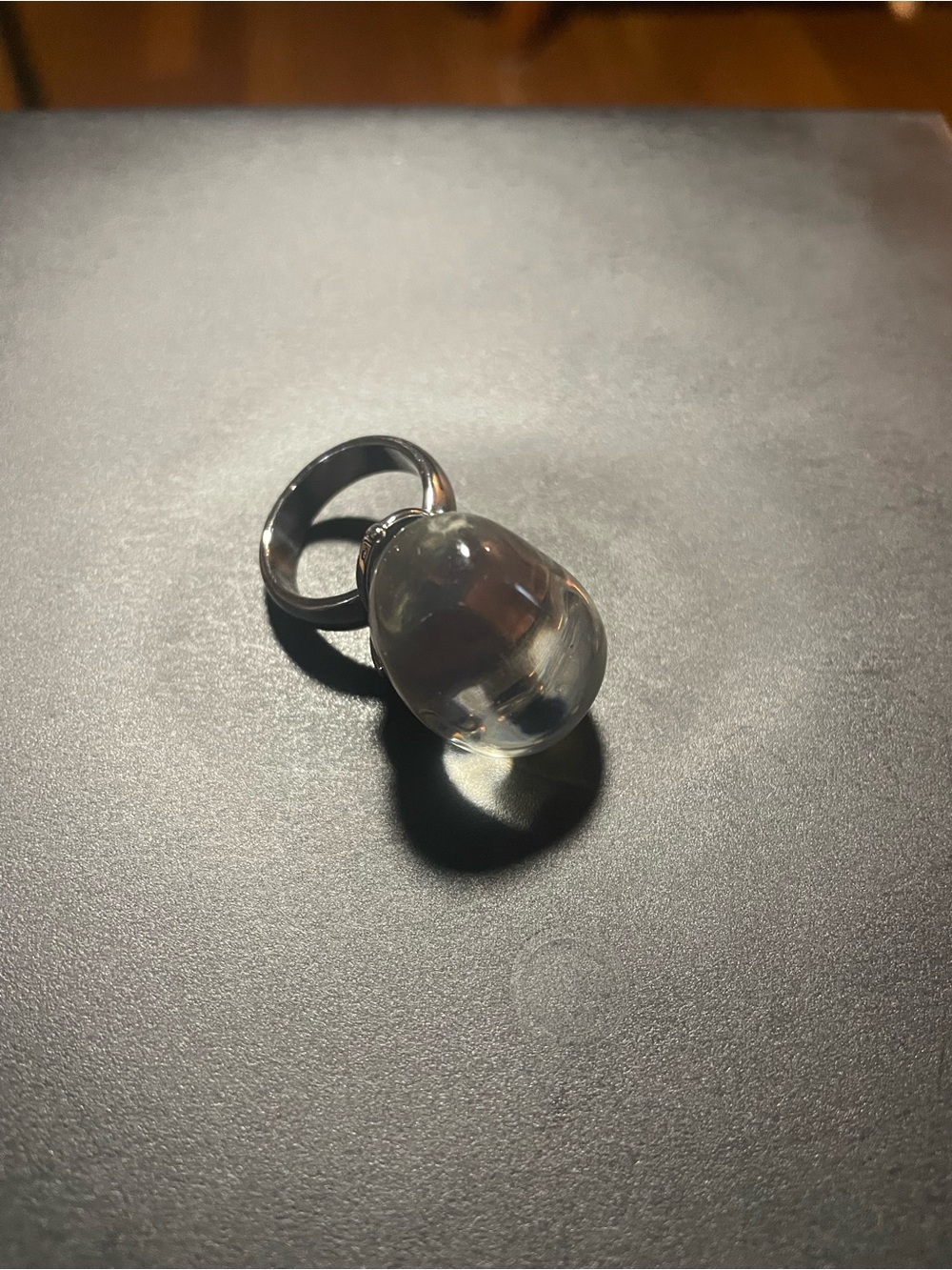 Clear Bubble Statement Ring - Women Jewelry